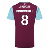 Burnley Josh Brownhill #8 Hemmatröja 2024-25 Korta ärmar